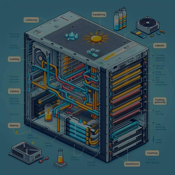 Quelle solution de refroidissement choisir pour un serveur rack 1U ?