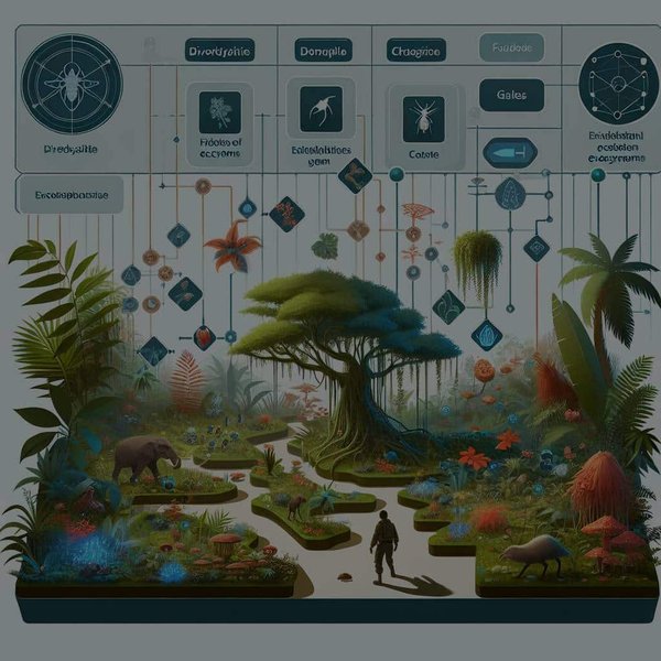 En quoi un jeu de survie dans un écosystème dynamique de jungle pourrait-il enseigner l'importance de la biodiversité et des écosystèmes ?